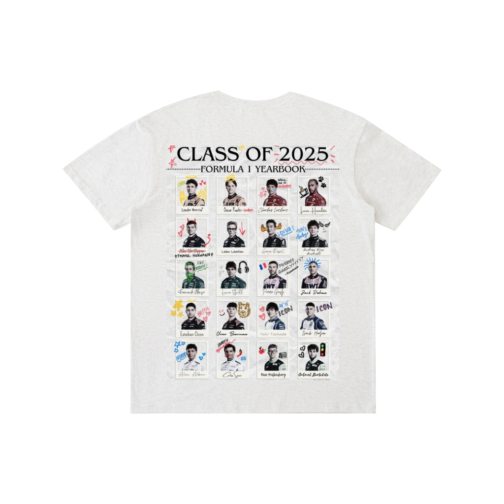 F1 2025 Season Driver's Pure Cotton Unisex T-Shirt