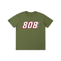 Aloha Hawaii 808 Racing Club Green Cotton Shirt
